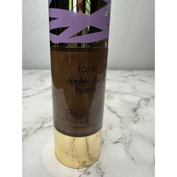 Tarte Face Tape Foundation 60G Mahogany Golden Full Coverage 1.01oz/60g  NEW - Picture 3 of 11